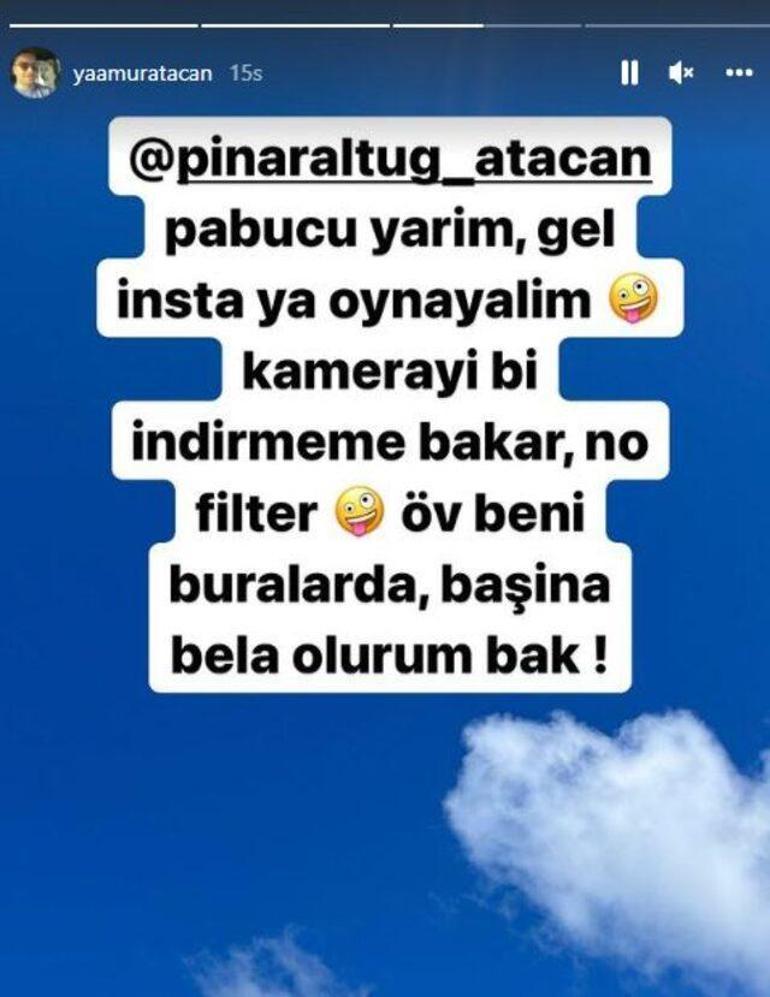 Pınar Altuğ poz verdi Eşi Yağmur Atacan hemen yorum yaptı