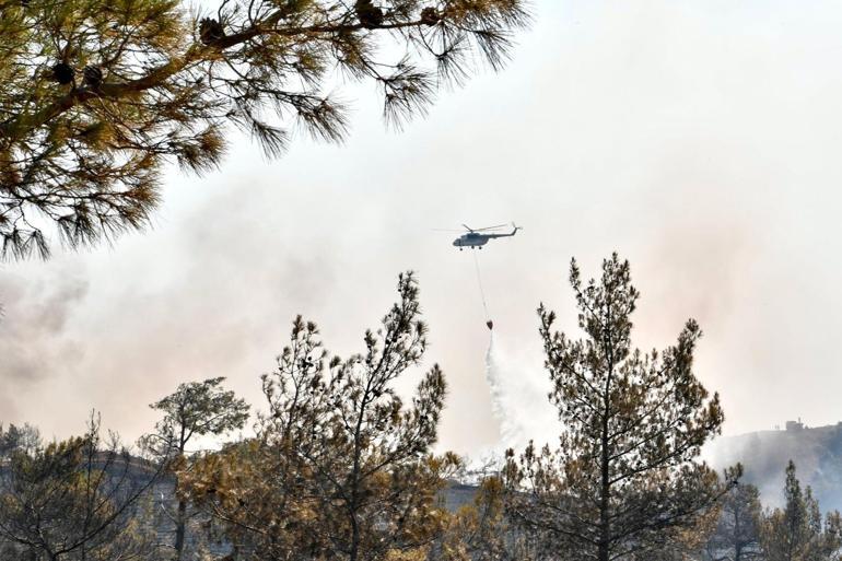 Marmariste orman yangını Hava araçlarıyla ilgili flaş açıklama