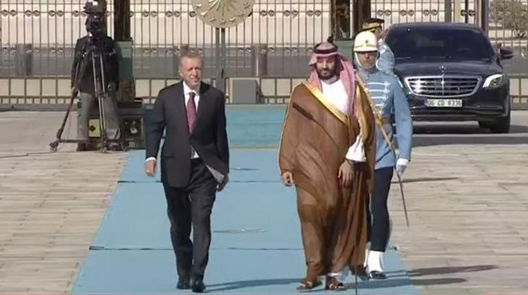 Son dakika... Suudi Arabistan Veliaht Prensi Selman Ankarada