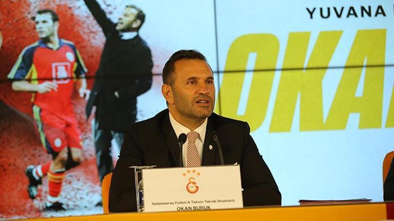 Galatasarayda Okan Buruk için imza töreni Şampiyonluk, transfer ve Fatih Terim açıklaması