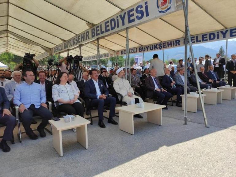 Diyanet İşleri Başkanı Erbaş, Dini Yüksek İhtisas Merkezinde cami temeli attı