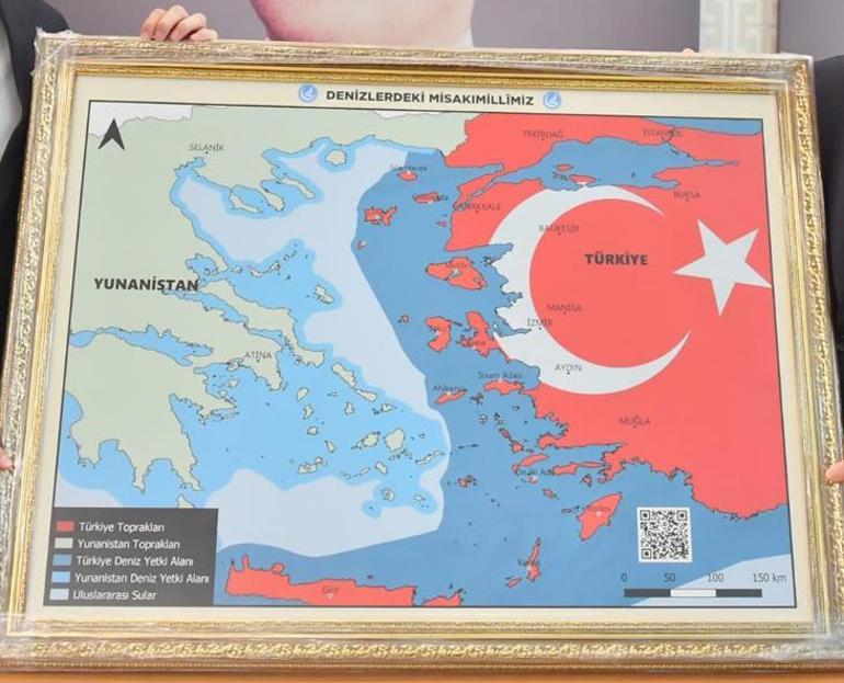 Lettre turque scandaleuse Carte du tremblement de terre en Grèce