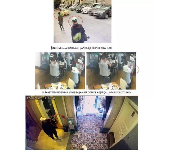 İranlı suikast timinin yeni görüntüleri ortaya çıktı Beyoğlunda otel odasında atış talimi