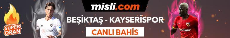 Beşiktaş - Kayserispor maçı Tek Maç, Süper Oran ve Canlı Bahis seçenekleriyle Misli.com’da