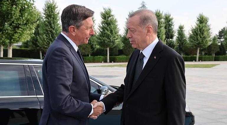 Slovenya ile kritik görüşme Cumhurbaşkanı Erdoğandan önemli açıklamalar