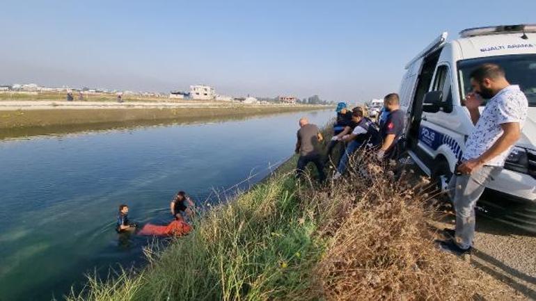 Adanada sulama kanalına düşen İlyasın cesedi bulundu
