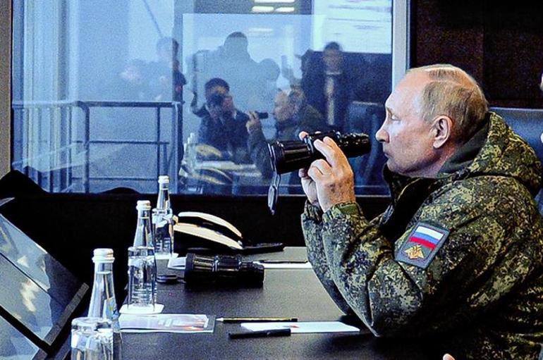 Putin bizzat izledi Çin ordusu Rusyada