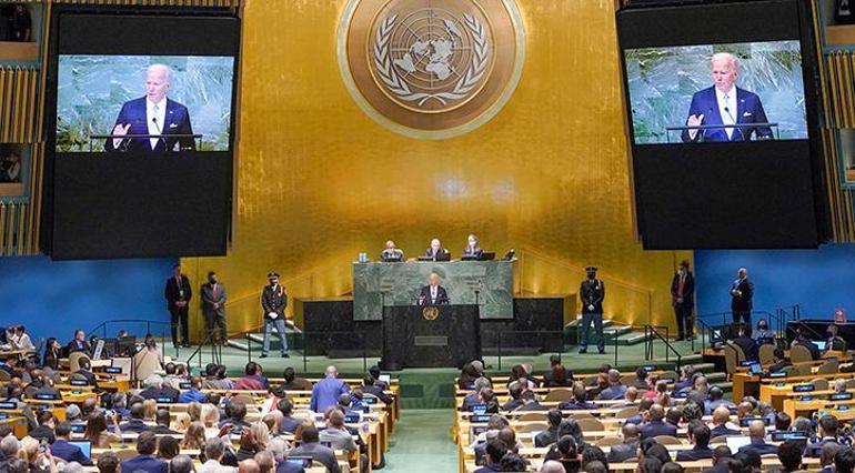 Biden BM kürsüsünden Putine seslendi Açıklamalar sorumsuzca