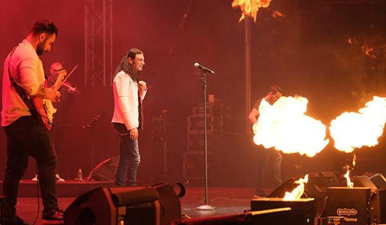 Kuruçeşme Açıkhava sahnesinde Murat Kekilli fırtınası