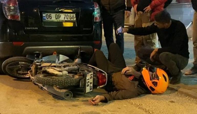 Luogo: Bursa Immagine sorprendente dopo l'incidente... Ha subito abbracciato il telefono