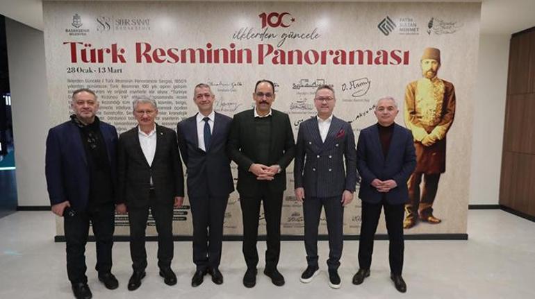 haberler Cumhurbaşkanı Sözcüsü İbrahim Kalın Türk Resminin Panoraması Sergisinin açılışına katıldı