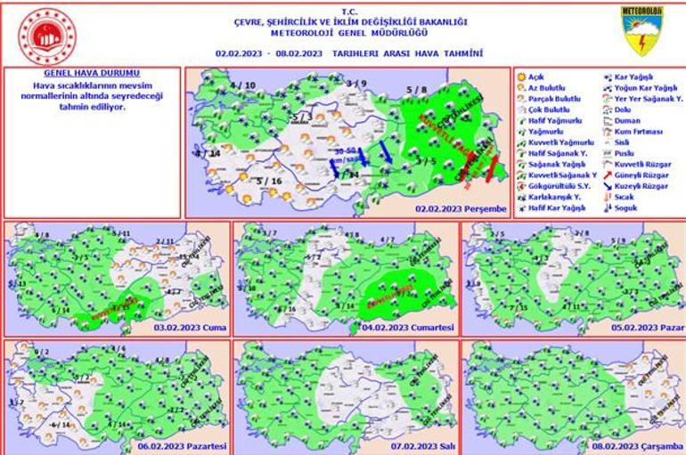 Meteorolojiden yeni hava durumu raporu 27 kent alarmda İstanbul dahil yoğun kar