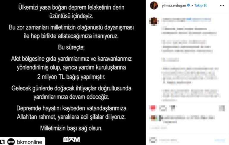 Yılmaz Erdoğan: BKM sahneye geri dönüyor!