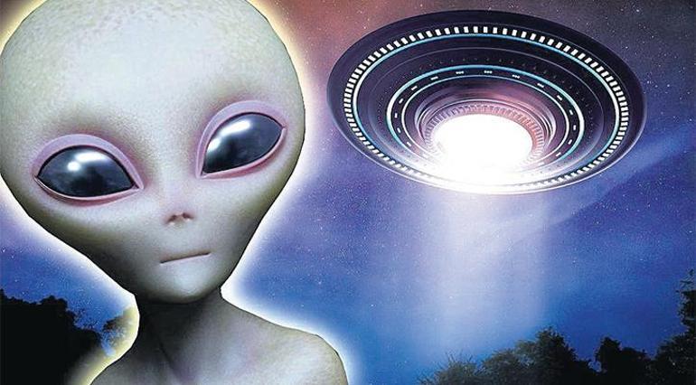 Amerikalı yazar UFO’da