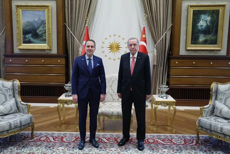Beştepede ikinci tur zirvesi Erdoğan Cumhur İttifakı liderleriyle bir araya geldi