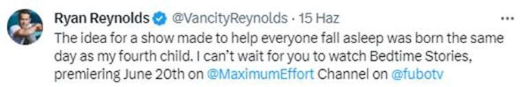 Ryan Reynolds dördüncü bebek haberini dört ay sonra duyurdu