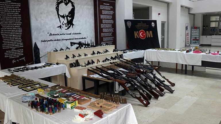 Edirnede silah kaçakçılarına Kukla 22 operasyonunda 24 şüpheli adliyede
