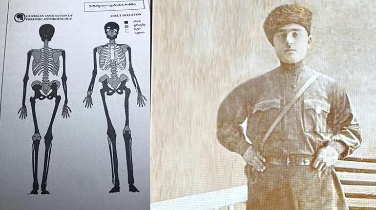 Gürcistanda kurşuna dizildi, kimliği DNA ile tespit edildi 86 yıl sonra gerçek mezarında