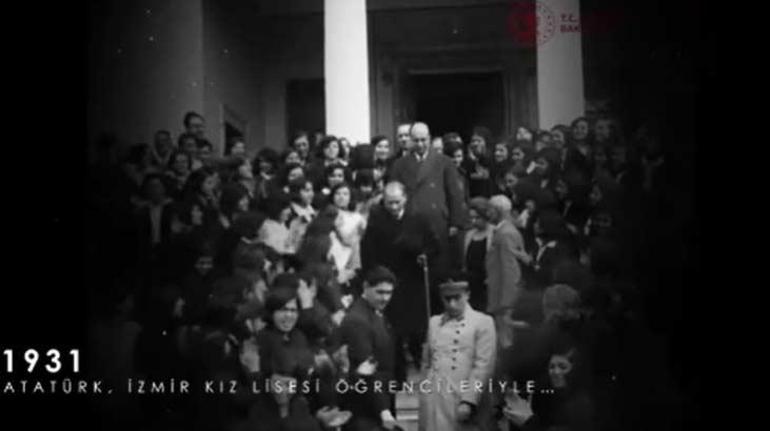 İlk kez ortaya çıktı Atatürkün hiç bilinmeyen görüntüleri...