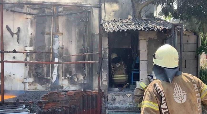 Son dakika Sancaktepe’de yangın: Ekipler sevk edildi
