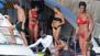 Yıldız futbolcu İtalyan Megan Fox'la yatta görüntülendi